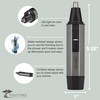 ToiletTree Products Nose Hair Trimmer with LED Light - Stainless