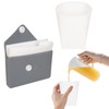 WMDDIAN Silicone Foldable Cup – Foldable Travel Cup, Suitable for