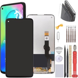 FKBAightccy Screen Replacement for Motorola Moto G Power 2020 XT2041-4 XT2041-7 6.4" LCD Display for Motorola G Power 2020 Touch Digitizer Assembly with Installation Tools