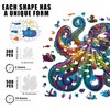 Mys Aurora Unique Wooden Jigsaw Puzzles - Agate Octopus, 300