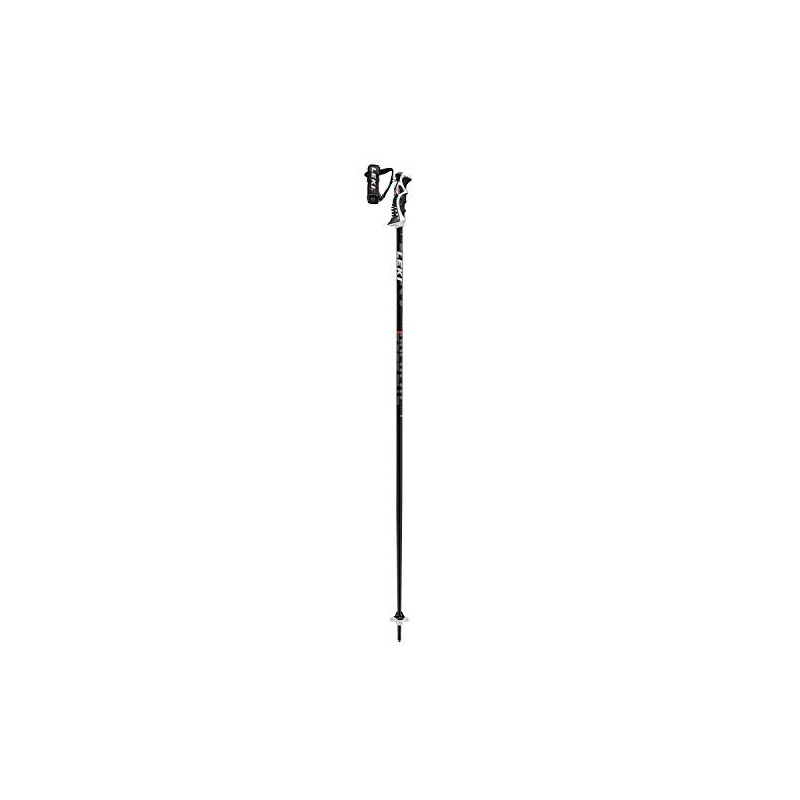LEKI Bold Lite S Ski Poles White/Black/Silver 130