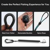 BasicGear Fishing Tool Kit, Pliers, Gripper, Scissors, Knife, Blue