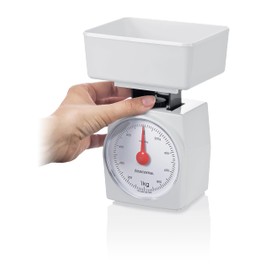 Tescoma Sharp Küchenwaage, Kunststoff, weiß, 2 kg