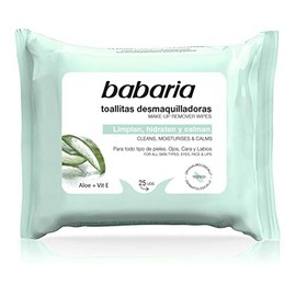 Toallitas Desmaquilladoras Aloe Vera