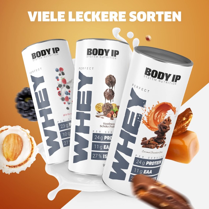 Body IP Simons Perfect Whey Protein Powder for Muscle Building,