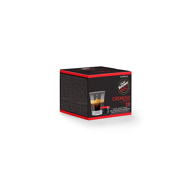Caffè Vergnano 1882 - Coffee Capsules Compatible With Nescafé Dolce