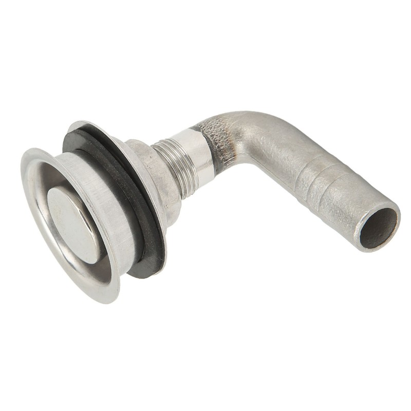 Fuel Tank Vent with Mounting Gasket 90 Degree Elbow Marine