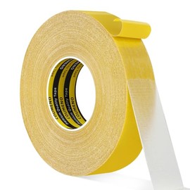 COUMENO 2 Pack Double Sided Tape Heavy Duty, Stick Mounting Tape High Tack, No Residue, Easy Tear Tape for Carpet Splicing and Duct Wrapping Visit The COUMENO Store 1.38inX33FT