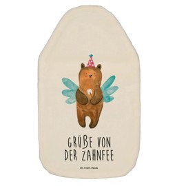 Mr. & Mrs. Panda Hot Water Bottle Tooth Fairy Bear - Gift, Heat Cushion, Children's Hot Water Bottle, Teddy, Hot Water Bottle Cover, First Tooth, Teddy Bear, Hot Water Bottle with Cover, Grain Cushion, Milk Tooth