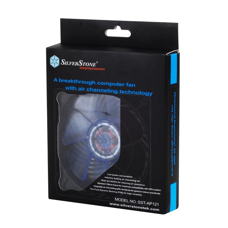 SilverStone SST-AP121 - Air Penetrator Computer Case Cooling Fan 120mm,