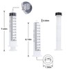 10PCS Syringes 20ml 60ml 100ml to Slip Tip Luer Lock