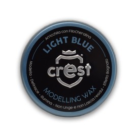 Crest Aqua Hair Wax Light Blue - Light Blue - Strong Hold - Fresh Fragrance with Notes of Sicilian Citrus and Sea Notes - 100 ml - Made in Italy