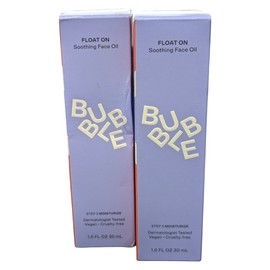 Bubble 2 x Bubble Skincare Float on Soothing Facial Oil Serum, All Skin Types 1 fl oz