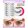 Onlyall Natural Lashes Wispy Lashes Natural Look False Eyelashes Natural