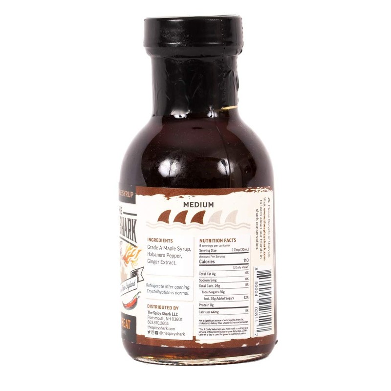 The Spicy Shark Hot Maple Syrup