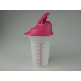 TUPPERWARE Baking Shaky Fresh Mix 350 ml Pink Mini Shaker Mini Mix-Fix 30913