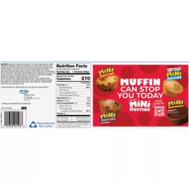 Hostess ⚫️ New Little Debbie Cosmic Chocolate Chip Candy Bits Brownies 6-Count 13oz