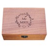 Wooden Memory Box for Couple (Medium, Design 1)