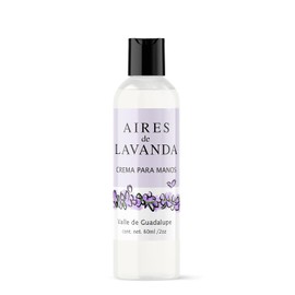 Crema para Manos Aires de Lavanda 60 ml – Hidratación Profunda con Aroma Natural de Lavanda – Cuidado Diario para Manos Suaves – Fórmula Natural y Artesanal