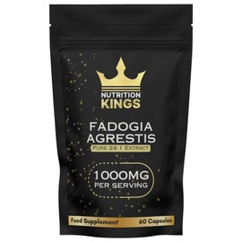 Fadogia Agrestis 1000mg per Serving – 24:1 Pure Herbal Extract – 60 Capsules – High Strength Supplement for Vitality, Energy, Wellness & Performance