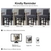 PiccoCasa Stretch & Removable Dining Chair Covers for Pub Counter,