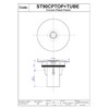 Mcalpine ST90CPTOP+TUBE Replacement Shower Trap Cover by Mcalpine ST90CPTOP+TUBE Replacement