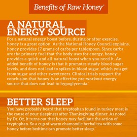 Smiley Honey, Raw and Unfiltered, Honey From Florida, Always Fresh, Always Flavorful (1lb, Orange Blossom Honey)
