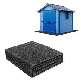 Betagt 6 x 7.87 FT Outdoor Storage Shed Mat, 3mm Thickened Waterproof Shed Base Flooring Pad, Outdoor Carport Mat, Anti-Slip Dustproof Patio Furniture Floor Scratch Prevention