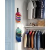 Baseball Hat Rack for Wall, 6 Pack, Holds 35 Caps