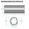 Wiltec PTO Shaft Bushing A-type 100 mm for Multi-Spline Shaft