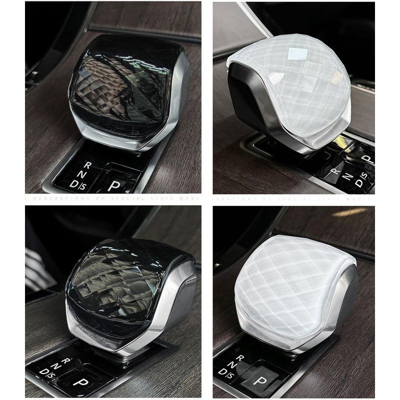 Egreat Crystal Gear Shift Knob Cover Trim Compatible with Land