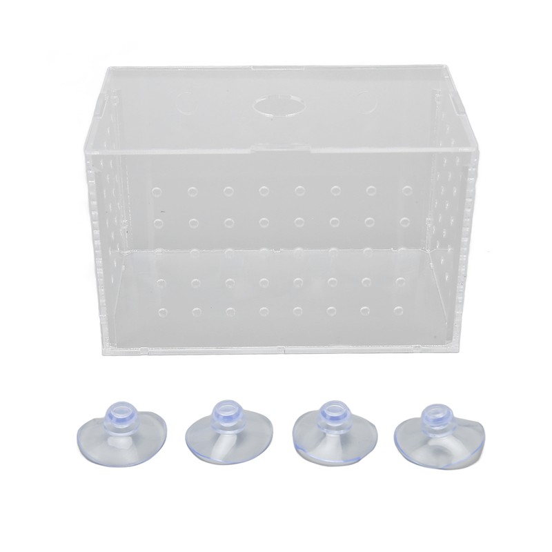 Fish Breeder Box High Transparency Acrylic Hatchery Incubator Tank with