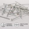 SKIR'CO (10 pcs) Zinc Plated Construction Nails 4.0 x 120