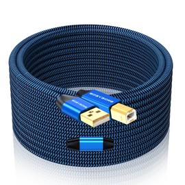 GOSYSONG 40ft Active USB A to B Cable - High Speed Long Printer USB