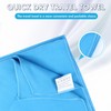 Oudain 6 Pieces Quick Dry Travel Towel Bulk, Microfiber Beach