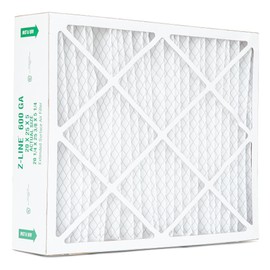 Glasfloss ZL 600 GA 20 x 25 x 5 MERV 10 filter replacement option for Goodman and Amana wholehouse air cleaners. 2 Pack. Exact Size: 20-1/4 x 25-3/8 x 5-1/4