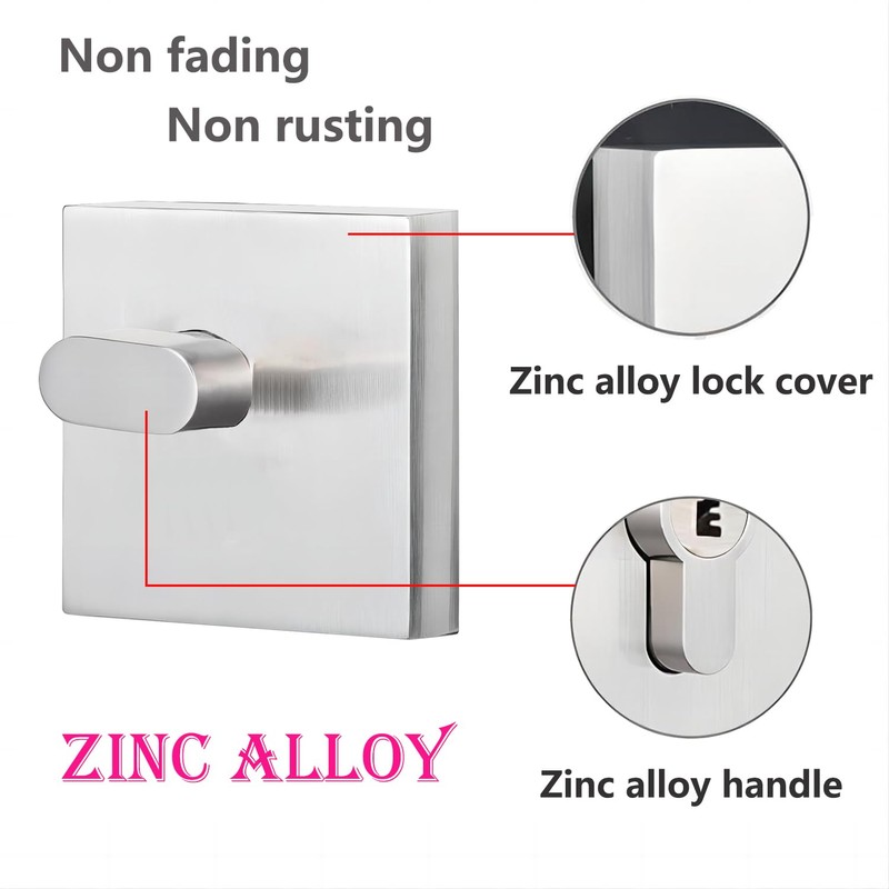Qrity 1 PCS Single Deadbolt Locks, Thumb Turn Lock, Passage