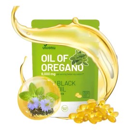 Aceite De Orégano Cápsula Blanda 6000mg 300 Cápsulas                                                                                                  