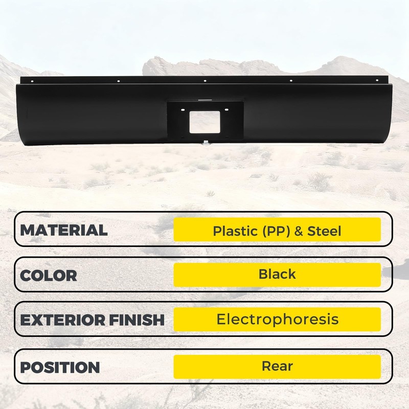 KUAFU Roll Pan Compatible with 1999-2006 Chevy Silverado GMC Sierra
