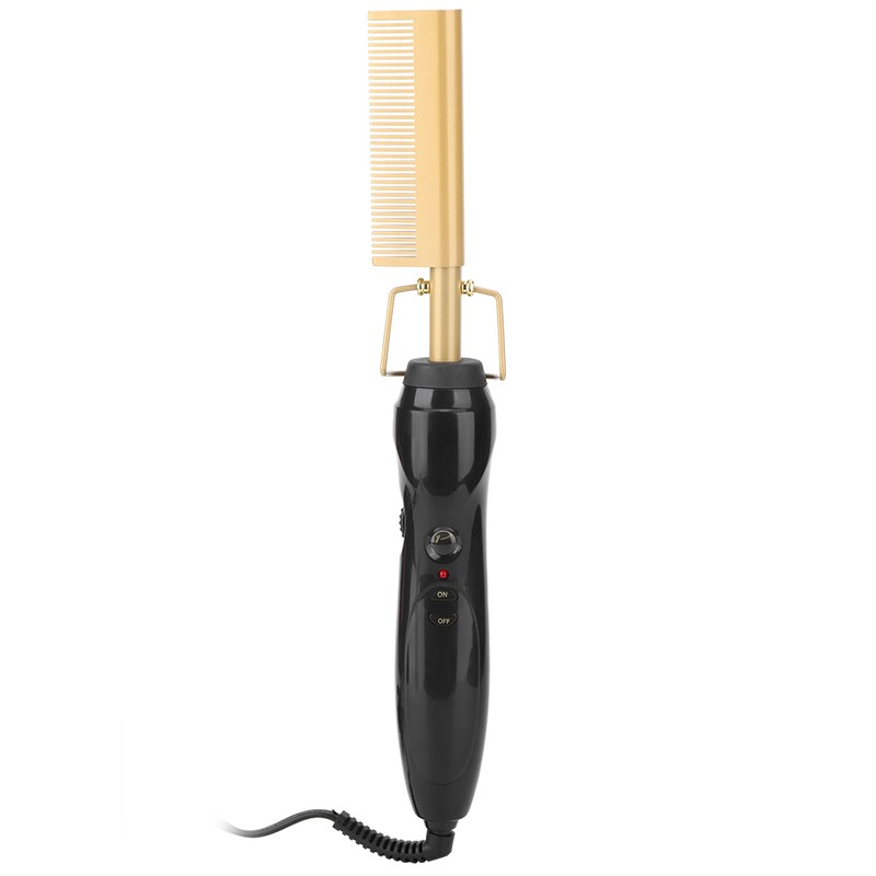 Alloy Electric Hair Straightener Comb Digital Display Hair Styling Tool