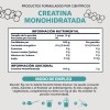Creatina Monohidratada Micronizada Polvo Pre Workout 100 Alta Pureza Certificada