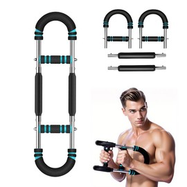 Twister Arm Trainer,Adjustable 6 Resistance Levels (45-130 lbs) Chest , Portable Chest & Arm Workout Equipment with High-Tensile Steel Spring for Forearm, Triceps, Power Twist Training