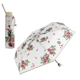 [2025] Wpc. [Vinyl Umbrella] Art Aquarium x Wpc. Umbrella, Mini, Off Folding Umbrella, Rain Umbrella, Lightweight, Commuting to Work or School, Travel, Stylish, Cute, Women's, Shiny, Goldfish,