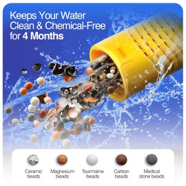 Hot Tub Mineral Stick Spa Mineral Sticks for Hot Tub Mineral Sticks Spa Sanitizer Hot Tub Minerals Cartridge for Fresh Water Freshwater Salt Supplies Spa Mineral Stick Hot Tub Accessories - 4 pack