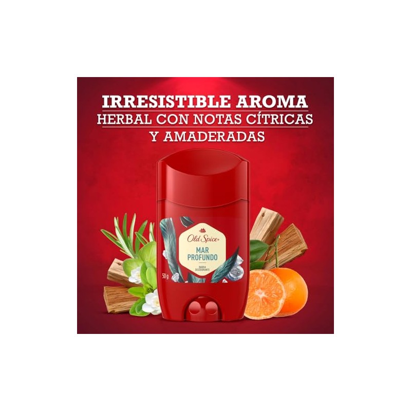 Old Spice Desodorante en barra para hombre Mar Profundo 50