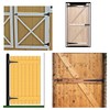 2 Pack T Hinges 200mm (8") with Screws, Heavy Duty