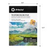 Artecho Watercolour Paper A4 Pad 40 Sheets with Watercolour Brush