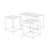 Furinno Camnus Modern Living Room Table Set with One Coffee