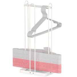 PAPAGIFTREE Hanger Organizer, Hanger Stacker, Hanger Storage Organizer Clothes Hanger Holder, Clothes Hanger Storage Rack Hanger Caddy Hanger Stand for Laundry Room Organization