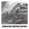 Powerbuilt Upper Control Arm Bushing Service Tool Set for Ford,